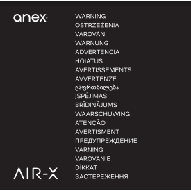 Warning Anex® Air-X ‒ preview