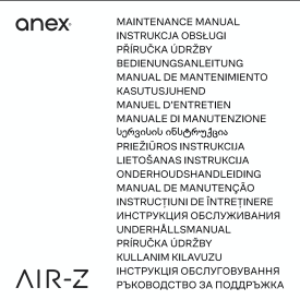 Maintenance manual Anex® Air-Z ‒ preview