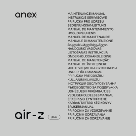 Maintenance manual Anex® Air-Z Plus ‒ preview