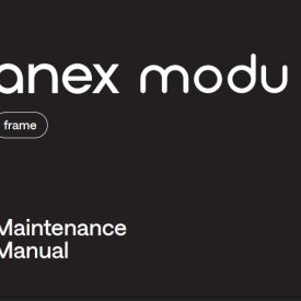 Maintenance manual Anex Modu Frame ‒ preview