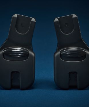 Car seat adapters for e/type, m/type